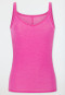 Spaghetti strap top intense pink - Personal Fit