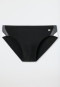 Badehose Wirkware seitliche Streifen schwarz - Nautical Active