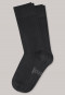 Calzini da uomo in confezione da 2 Micro Modal di colore nero - Long Life Soft