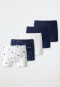 Lot de 5 shorts à taille douce « Vaisseau spatial » multicolores - « 95/5 »