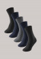 Men's socks 5-pack stay fresh multi-colored - Bluebird