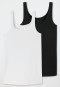 Tops, 2-pack, white/black - 95/5 multipacks