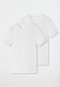 Shirt met korte mouwen, set van 2, wit - 95/5