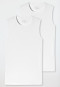 Tank Tops 2er-Pack Rundhals weiß – 95/5