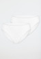 Slip tai, confezione da 2, bianchi - 95/5