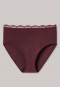 Maxi panty modal lace burgundy - Feminine Lace