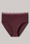 Maxislip Modal kant bordeaux - Feminine Lace