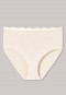 Maxi panty modal lace vanilla - Feminine Lace