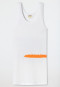 Tank top double rib white - Art Edition by Noah Becker
