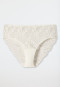 Slip a vita alta in pizzo Lurex, bianco sporco - Glam Lace