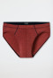 Supermini organic cotton gedessineerd lichtrood - 95/5