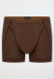 Patterned toffee-colored shorts - 95/5