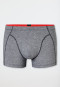 Shorts Organic Cotton gemustert nachtblau - 95/5