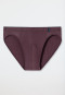 Supermini Modal gestreift burgund/weiß - Long Life Soft