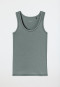 Tanktop viscose jade - Mix+Relax