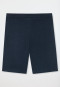 Pants short Tencel sustainable pockets dark blue - Mix+Relax