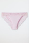 Panties modal lace soft pink - Modal and Lace