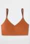 Bustier Microfaser herausnehmbare Pads whisky - Invisible Soft