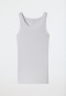 Tanktop Doppelripp Organic Cotton weiß - Pure Rib