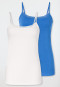 Spaghettitop 2er-Pack aquarium/sand - Cotton Lace