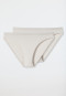 Rioslip 2-pack kant zandkleurig - Cotton Lace