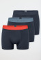 Short set van 3 stuks Organic Cotton geweven elastische tailleband meerkleurig - 95/5