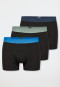 Shorts 3er-Pack Organic Cotton Webgummibund mehrfarbig - 95/5