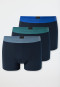 Short set van 3 donkerblauw - 95/5