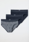 Rioslip 3 set van Organic Cotton met patroon meerkleurig - 95/5