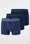 Lot de 3 shorts unis/imprimés multicolores - 95/5