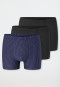 Short 3 set van Organic Cotton gestreept meerkleurig - 95/5