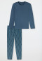Schlafanzug lang atlantikblau - Casual Essentials