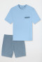 Schlafanzug kurz Organic Cotton Karos air - Comfort Nightwear