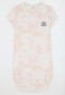 Sleepshirt kurzarm Organic Cotton Batik zartrosa  - Nightwear