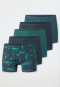 Lot de 5 shorts à rayures bleu foncé/vert - 95/5