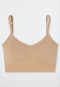 Bustier seamless removable pads maple - Casual Seamless