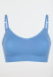 Bustier naadloze uitneembare pads lichtblauw - Casual Seamless