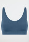 Soft bra with removable pads atlantic blue - Classic Seamless