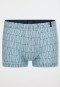 Modal short met patroon, ijsblauw - Long Life Soft