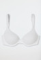 Bra with cup high support white - Unique Micro