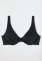 Soutien-gorge à armatures Medium Support noir - Unique Micro