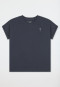 Shirt kurzarm graphit - Mix+Relax