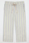 Loungehose 3/4-lang Modal Streifen multicolor - Mix+Relax