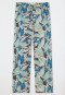 Loungehose lang Viskose multicolor bedruckt - Mix+Relax