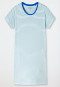 Sleepshirt kurzarm Streifen jade - Casual Essentials