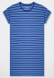 Slaapshirt korte mouw strepen royal - Casual Essentials