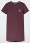 Short-Sleeve Sleep Shirt, Cocoa Brown - Casual Essentials