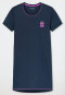 Camicia da notte a maniche corte blu scuro - Casual Essentials