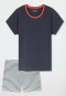 Short pyjamas graphite - Casual Essentials