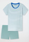 Schlafanzug kurz jade- Casual Essentials